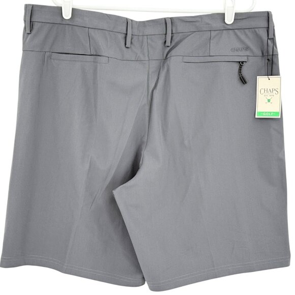 Chaps Golf Men's Slim Fit Gray Stretch Shorts Size 40 Comfort Waistband NWT - Picture 2 of 11